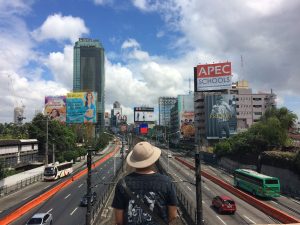 Madongis on top of the MRT railway