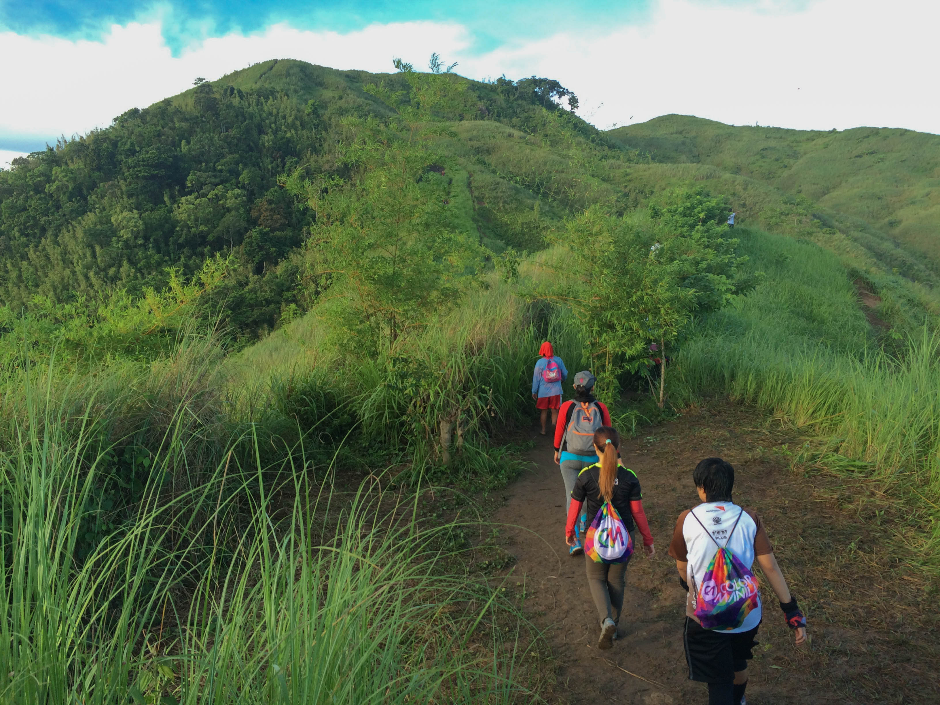 On our way down Mt. Maynuba