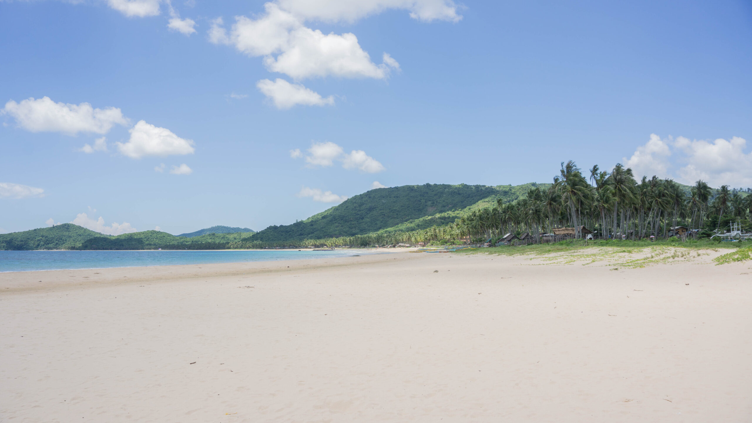 The beautiful beach of Nacpan