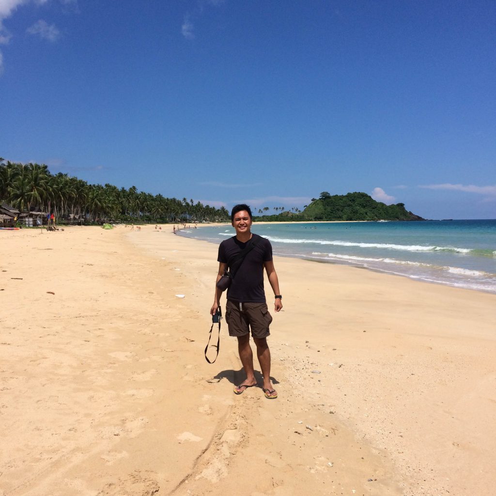 ChaseJase first time visiting Nacpan Beach