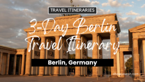 3-Day Berlin, Germany Travel Itinerary. Photo by Nino Keller.