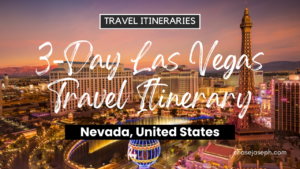 3-Day Las Vegas, Nevada (U.S.A.) Travel Itinerary. Photo by Stephen Leonardi