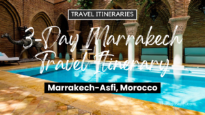 3-Day Marrakech, Morocco Travel Itinerary. Photo by IslandHopper X.