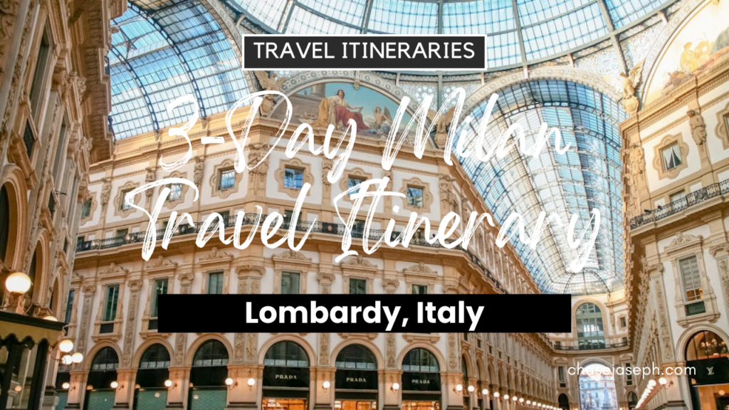 3-Day Milan, Italy Travel Itinerary. Photo by Luca Sammarco.