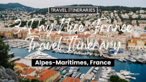 3-Day Nice, France Travel Itinerary. Photo by Laura Paredis.