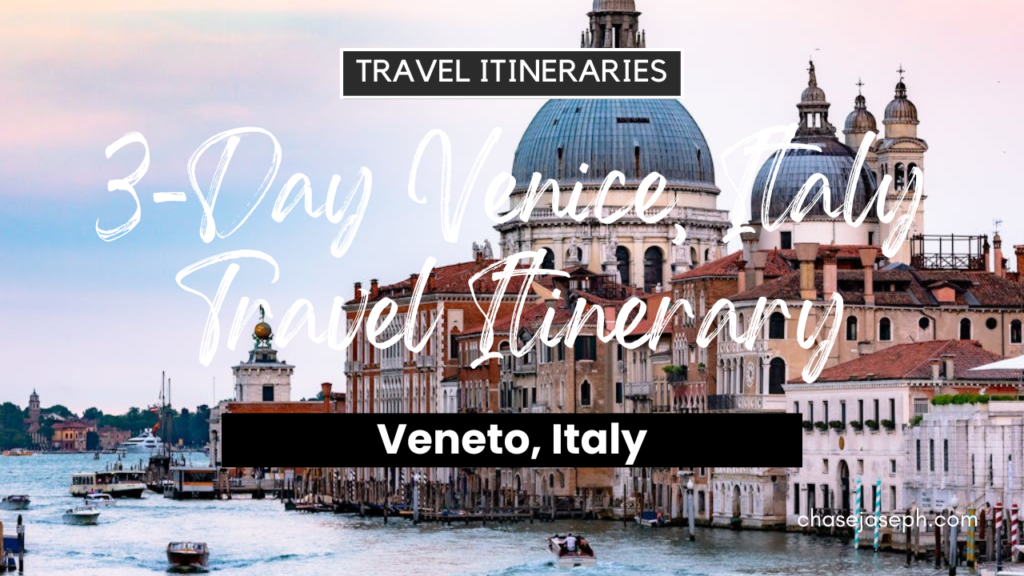 3-Day Venice, Italy Travel Itinerary. Photo by Wolfgang.