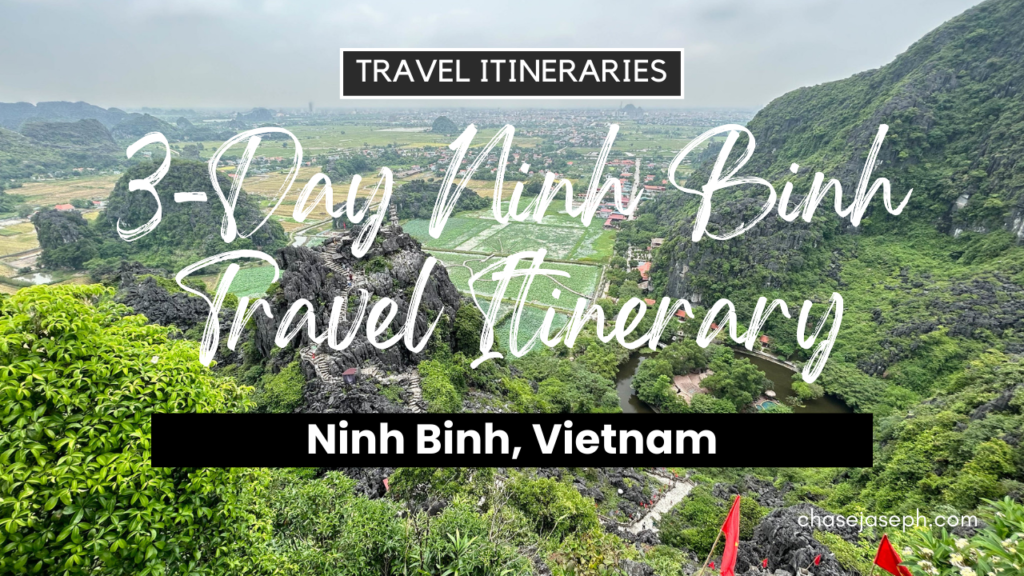 3-Day Ninh Binh, Vietnam Travel Itinerary