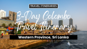 3-Day Colombo, Sri Lanka Travel Itinerary. Photo by Thilina Alagiyawanna.