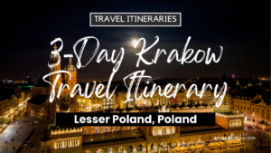 3-Day Kraków, Poland Travel Itinerary