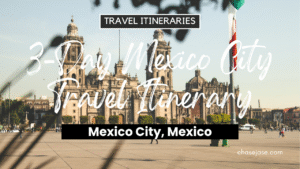 3-Day Mexico City, Mexico Travel Itinerary